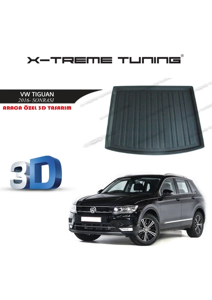 Xt Vw Tiguan Bagaj Havuzu 3D Tasarım