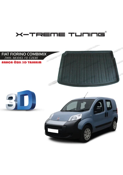 Xt Fiat Fiorino Combimix Bagaj Havuzu 3D Tasarım