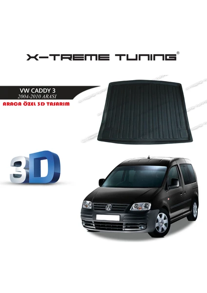 Xt Vw Caddy Bagaj Havuzu 3D Tasarım