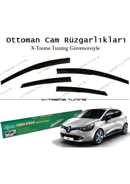 Renault Clio 4 Cam Rüzgarlık