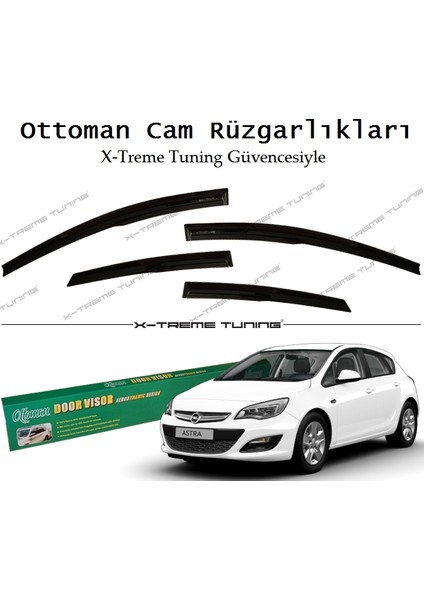 Opel Astra J Cam Rüzgarlık