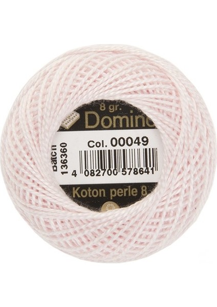 Domino Koton Perle No:8 Nakış İpi 00049