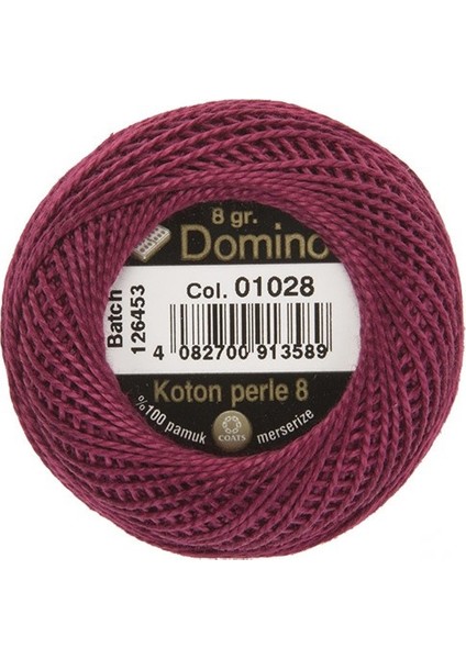 Domino Koton Perle No:8 Nakış İpi 01028