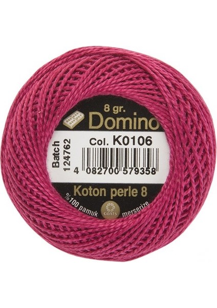Domino Koton Perle No:8 Nakış İpi K0106