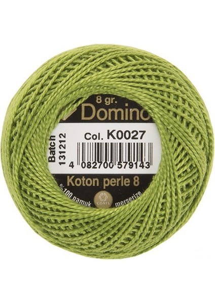 Domino Koton Perle No:8 Nakış İpi K0027