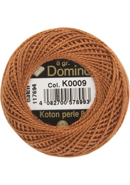 Domino Koton Perle No:8 Nakış İpi K0009