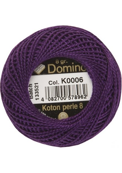 Domino Koton Perle No:8 Nakış İpi K0006