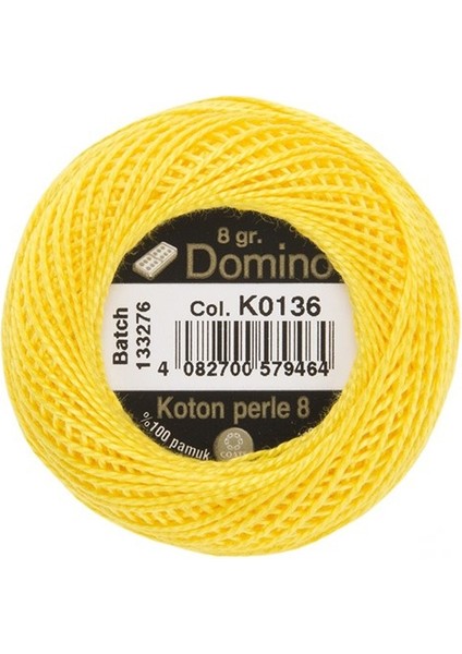 Domino Koton Perle No:8 Nakış İpi K0136