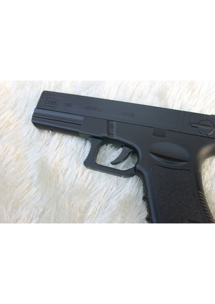 Glock 18 Pistol Çakmak Silah Şeklinde Model Çakmak