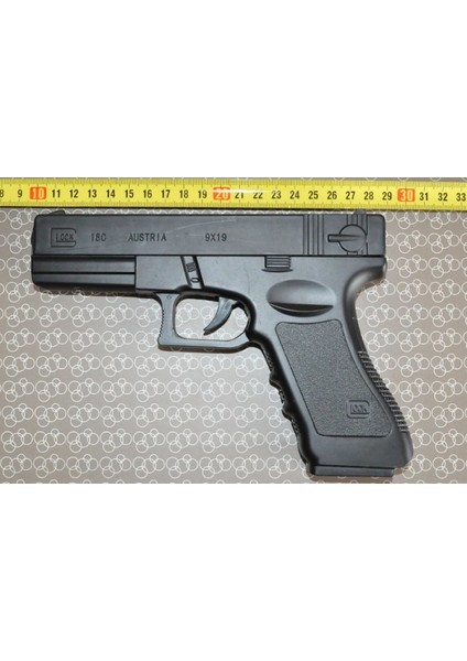 Glock 18 Pistol Çakmak Silah Şeklinde Model Çakmak
