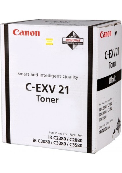 C-Exv 21 Siyah Toner