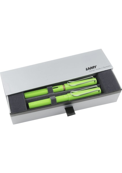 Safari Dolma&Roller Kalem Seti Yesil