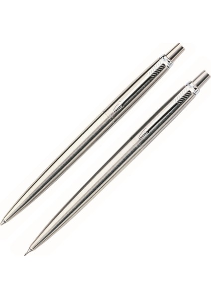 Jotter Stainless Steel Ct Tükenmez + Versatil Kalem Seti Parker Jotter