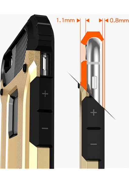 Apple iPhone 6S Plus Kılıf Rugged Armor