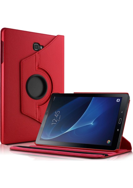 Samsung Galaxy Tab A 10.1'' T580 Kılıf 360 Rotating Stand Deri