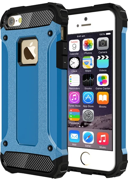 Apple iPhone 5 Kılıf Rugged Armor