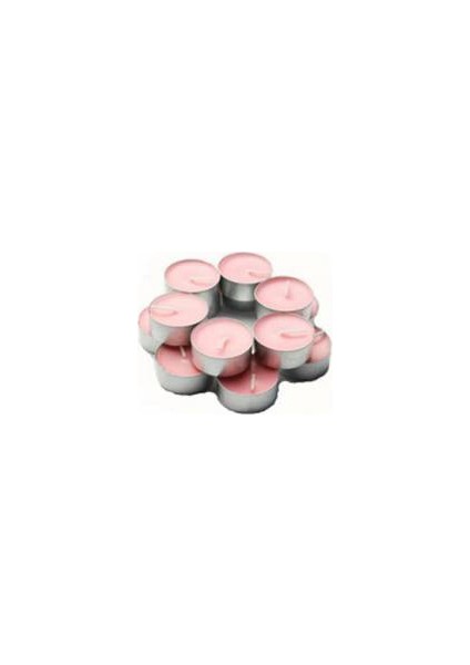 Mum Tealight Pembe Renkli 200 Adet