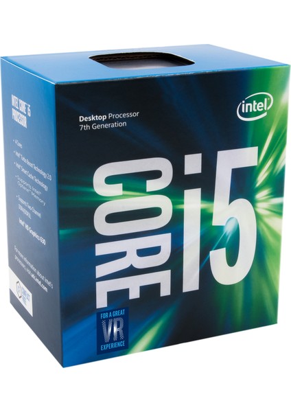 Core i5 7600K 3,8 GHz 6 MB Cache 1151 Pin İşlemci