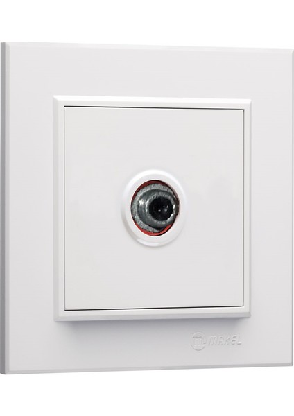 Karea Beyaz Tekli Uydu Prizi