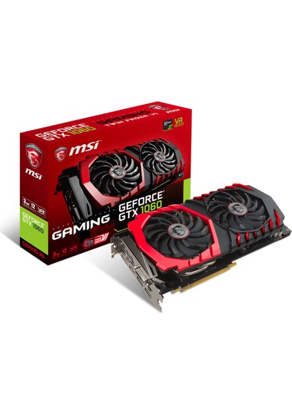 NVIDIA GeForce GTX 1060 Gaming 3G 3GB 192 bit GDDR5 DX(12) PCI-E 3.0 Ekran Kartı (GTX 1060 Gaming 3G)