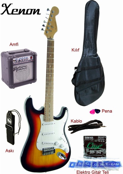 XNE3SBSET Elektro Gitar Seti