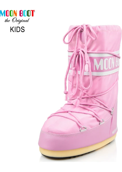 Moon Boot Nylon Pink Kız Çocuk Kar Botu
 2MONK2012004