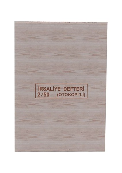 Irsaliye Otokopili 2 x 50 2 Nüsha
