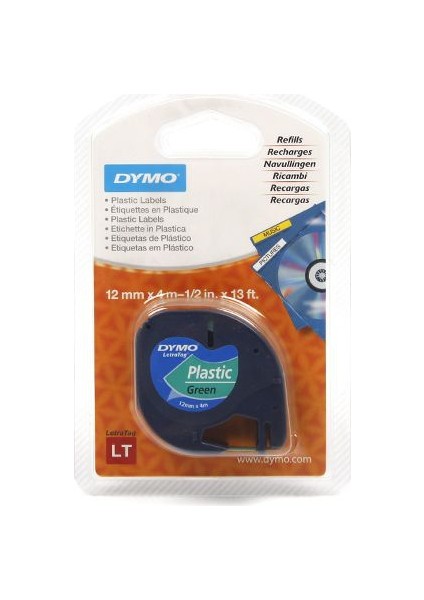 Letratag Plastik Etiket Renk - Yeşil