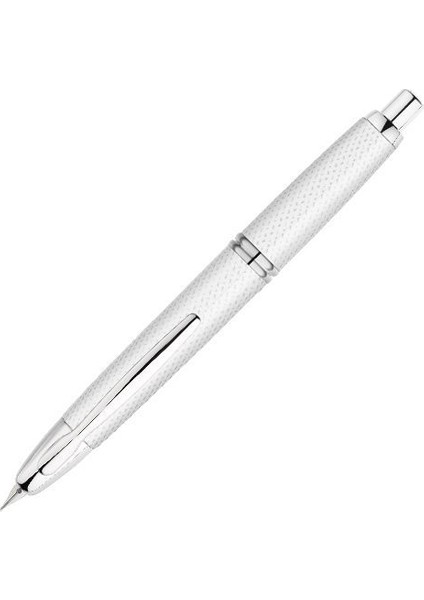 Capless Rhodium Trim Dolma Kalem Renk Grafit Beyaz