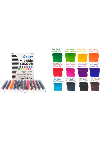 Mixable Colour Paralel Pen Kartuşu - Turkuaz fırsatları