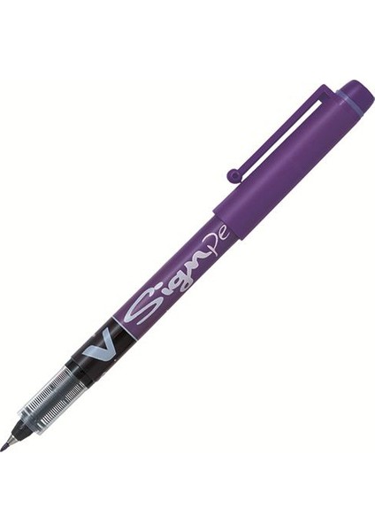 V-Signpen İmza Kalemi Renk - Siyah