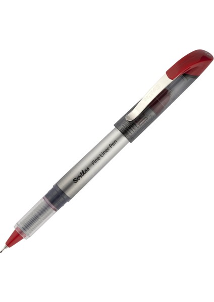 Fl-68 Fine Liner Kırmızı 0.6 Mm Roller Kalem