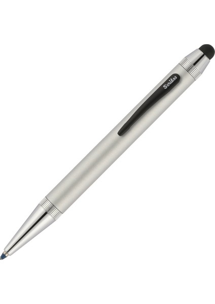 Smart Pen Mat Gri Tükenmez Kalem