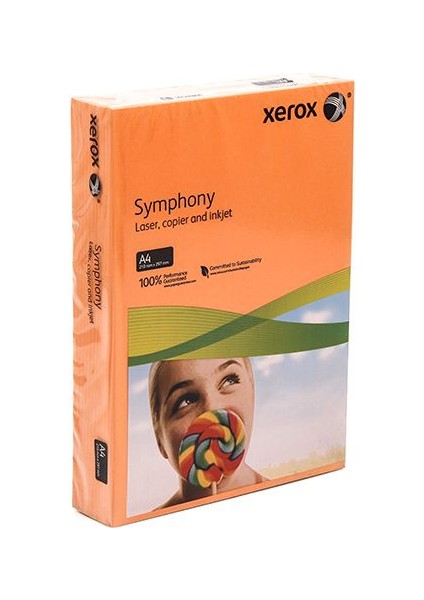 A4 Renkli Fotokopi Kağıdı 80 Gr Renk - Turuncu