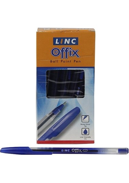 Offix Mavi Tükenmez Kalem