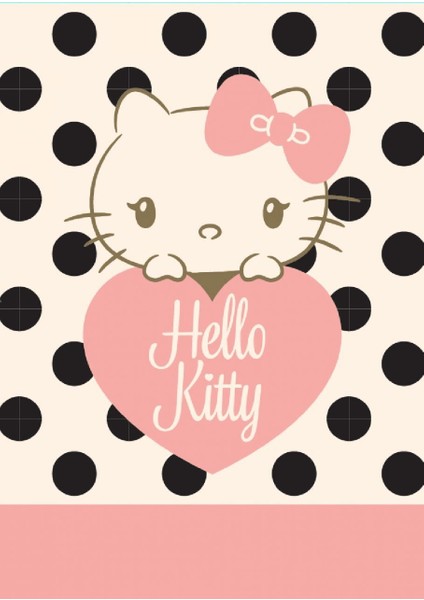 My Note Hello Kitty Campus Kalpli 26 x 18.5 Cm 40 Yaprak Kareli Defter