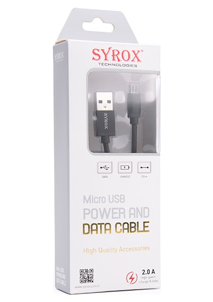 2A Micro Usb Data / Power Kablo 2 Metre