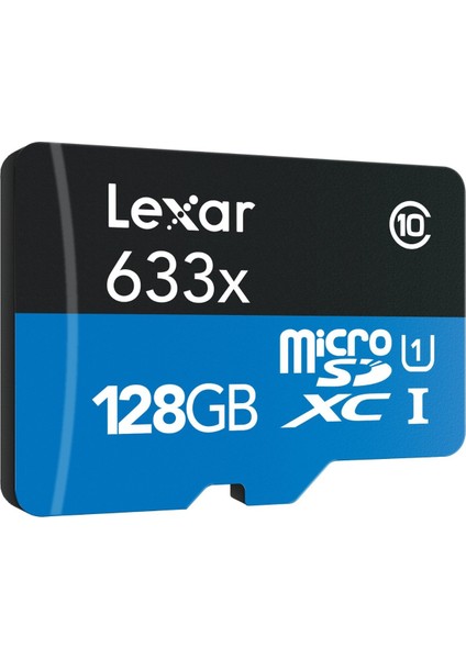 128GB MicroSDXC U1 633X 95MB/sn UHS-1 Class10 Hafıza Kartı