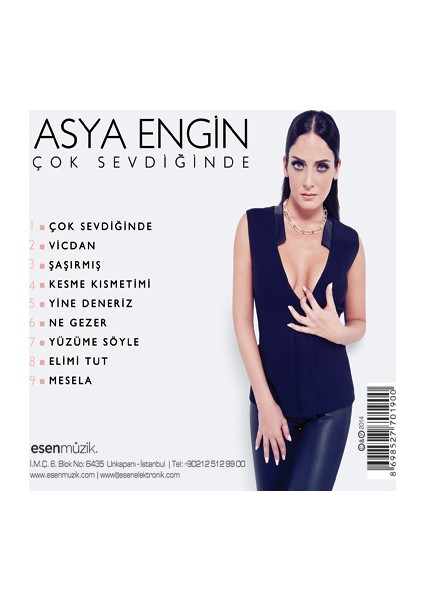 Asya Engin - Çok Sevdiğimde (CD)