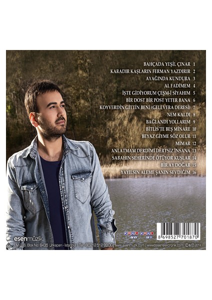 Necdet Kaya - Yanık Türküler ( CD )