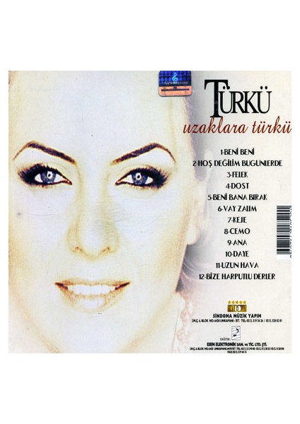 Türkü - Uzaklara Türkü (CD)