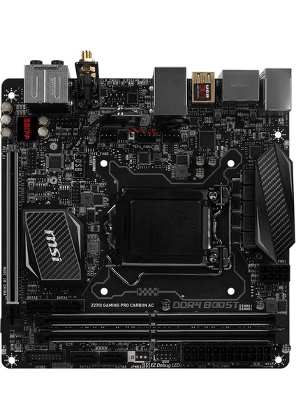 Z270I Gaming PRO CARBON AC Intel Z270 3800MHz (OC) DDR4 Soket 1151 m-ITX Anakart fiyatları