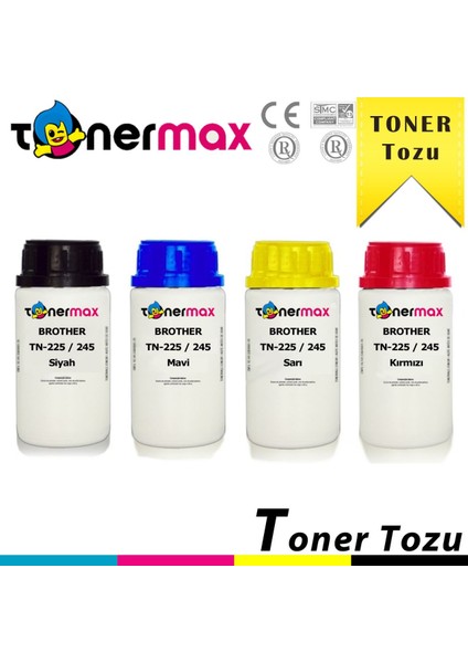 Brother TN-225 / TN-245 / TN-255 / TN-265 / HL-3140 / HL-3150 / HL-3170 / DCP-9020 Toner Tozu