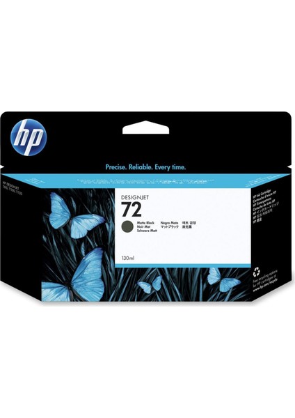 72 C9403A Mat Siyah Kartuş 69 ML / Hp DesignJet T610 / T620 / T770 / T790 / T795 / T1100 / T1120 / T1200 / T1300 / T2300 Kartuş