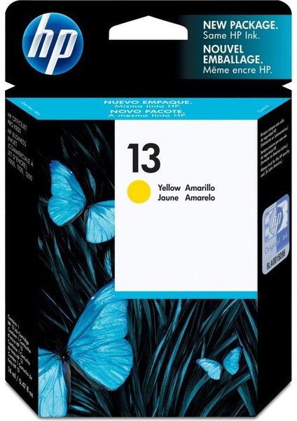 13 C4817A Sarı Orjinal Kartuş