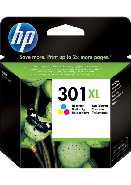 301XL CH564E Yüksek Kapasite Orjinal Renkli Kartuş