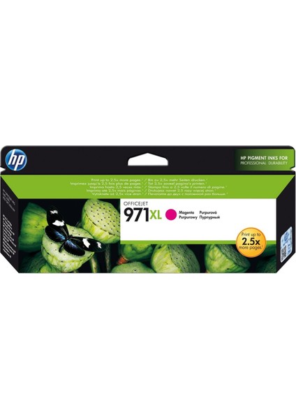 971XL CN627A Kırmızı Kartuş / HP Officejet Pro X476 / Pro X451 / Pro X551 / Pro X576 Kartuş