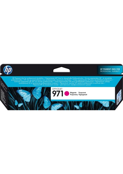 971 CN623A Kırmızı Kartuş / HP Officejet Pro X476 / Pro X451 / Pro X551 / Pro X576 Kartuş