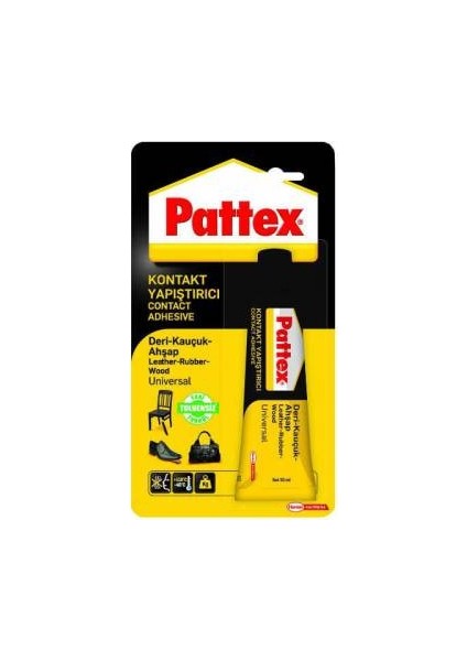 Kontakt Yapıştırıcı Deri / Kauçuk / Ahşap 50G Tüp