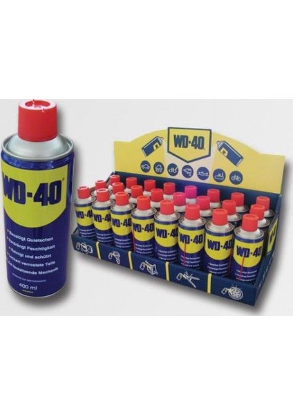 Wd-40 Çok Amaçlı Pas Sökücü 400 ml Koli (24 Adet)